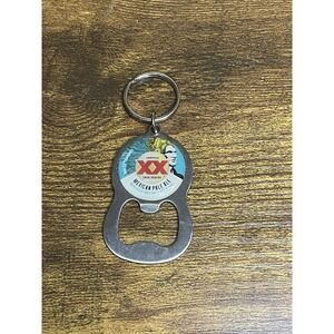 CERVEZA XX DOS EQUIS Mexican Pale Ale Beer KeyChain Rare 🙌🏼 Collectors Item